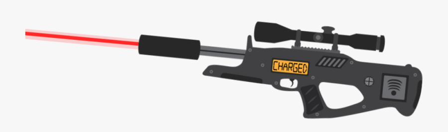 Laser Tag Equipment - Firearm, Transparent Clipart