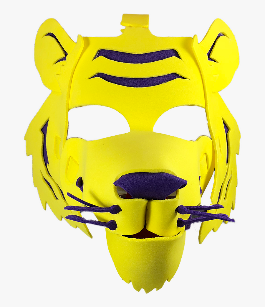 Tiger Masks Go Fun - Tiger, Transparent Clipart