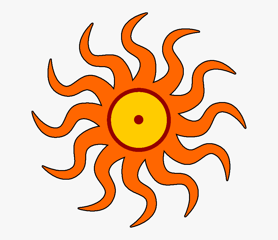 Surya Namaskār Clipart , Png Download - Fancy Picture Of The Sun, Transparent Clipart