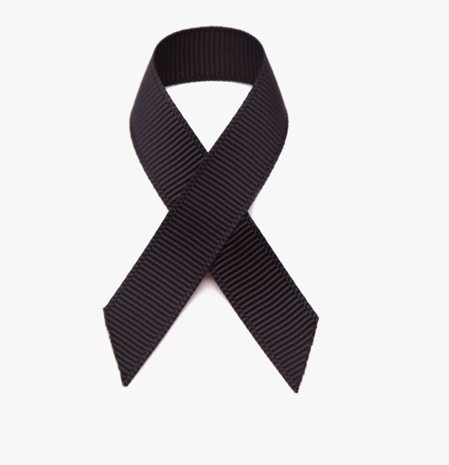 Transparent Black Ribbon Clipart - Black Ribbon Png Transparent, Transparent Clipart