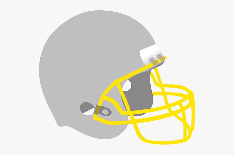 This Free Clip Arts Design Of Football Helmet Gray - Pink Football Helmet Clipart, Transparent Clipart