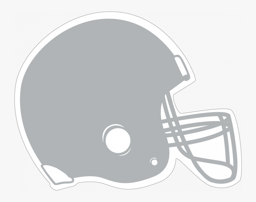 Transparent Football Helmet Front Clipart - Black Football Helmet Clipart, Transparent Clipart