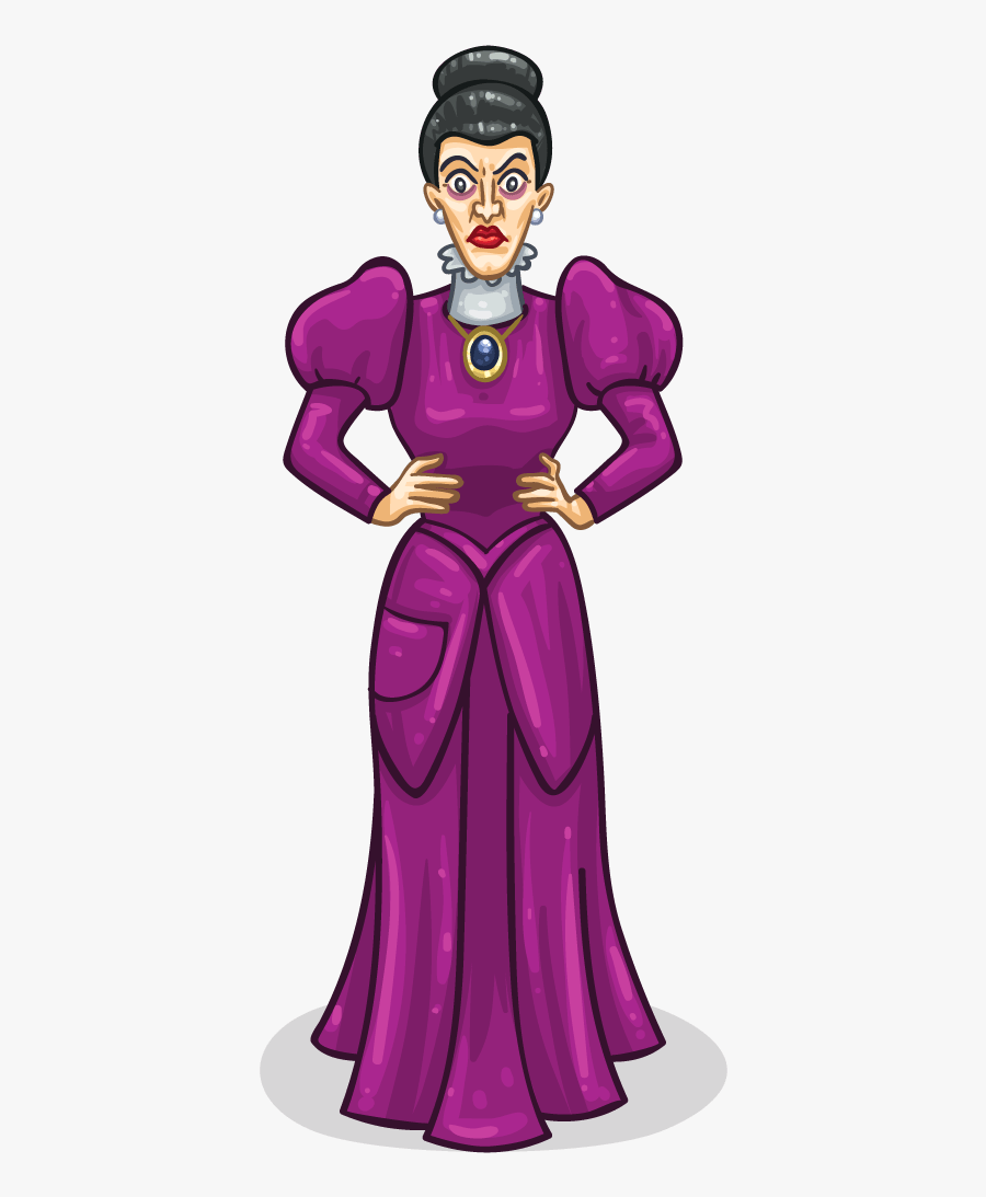 Transparent Stepmother Clipart - Wicked Stepmother Clipart, Transparent Clipart