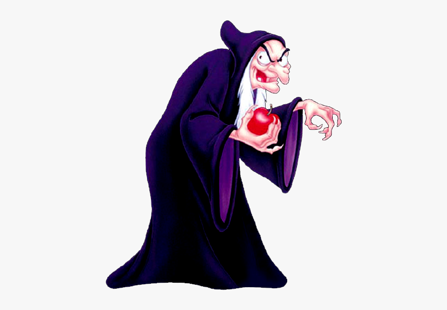 Snow White Evil Queen Witch Stepmother Short Story - Snow White And Stepmother And Witch, Transparent Clipart