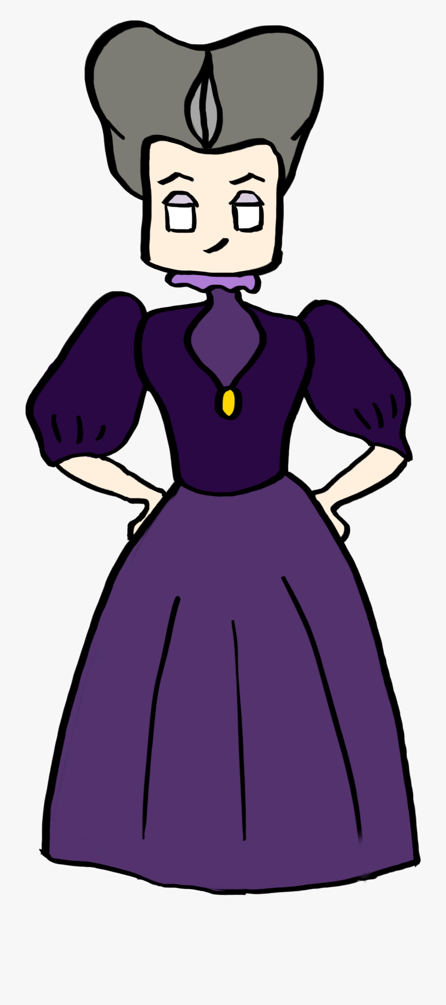 Stepmother - Cartoon, Transparent Clipart