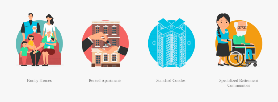 In-home Nursing Care Live Independently In Retirement - Illustration, Transparent Clipart