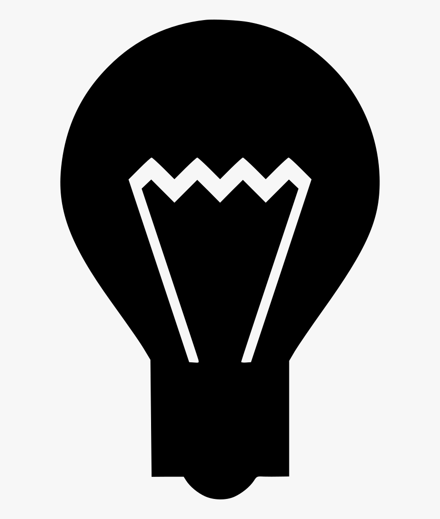 Idea Bulb Light Brain Innovation - Emblem, Transparent Clipart