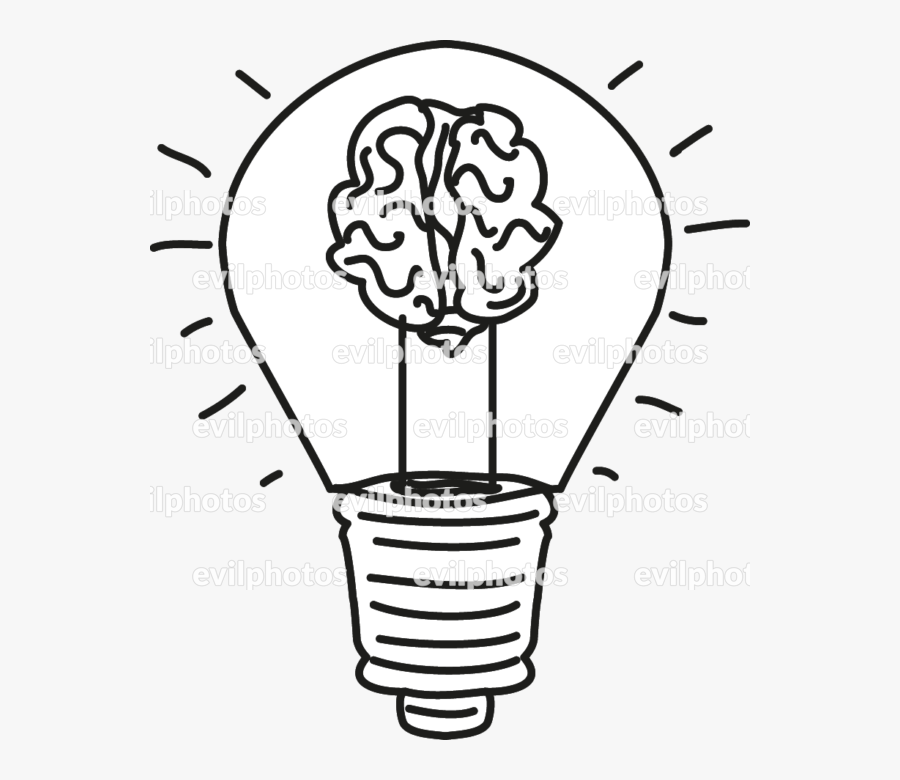 Brain Drawing Vector And Stock Photo, Transparent Clipart