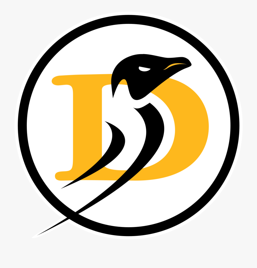 King Emperor Penguins Svg - Dominican University Penguins, Transparent Clipart