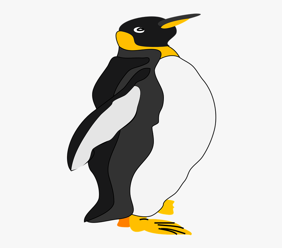 Penguin, Animal, Bird, Fun, Alive, Zoological, Wildlife - Emperor Penguin Clipart Png, Transparent Clipart