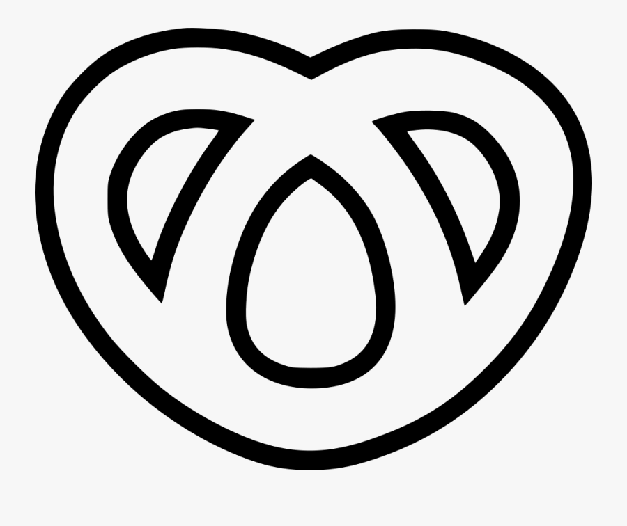 Pretzel - Circle, Transparent Clipart