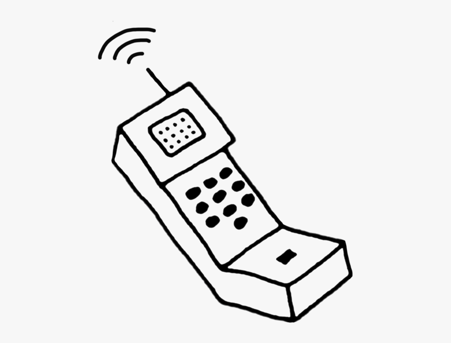 Shellyphone - Old Cell Phone Clipart, Transparent Clipart