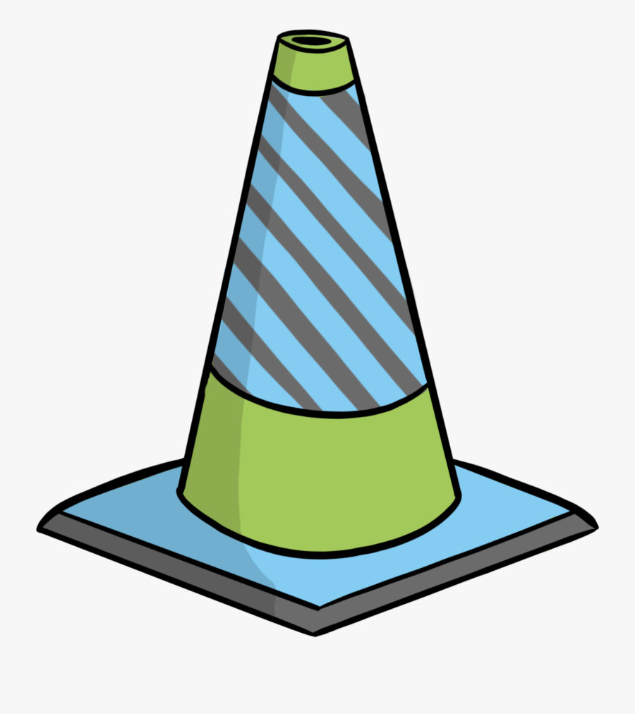 Security Safety Cone, Transparent Clipart