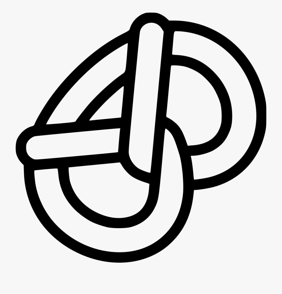Pretzel - Illustration, Transparent Clipart