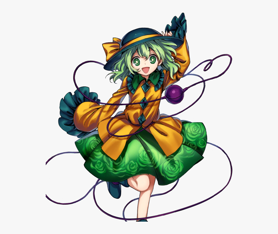 Komeiji Koishi Drawn By Harukawa Moe - Koishi Komeiji, Transparent Clipart