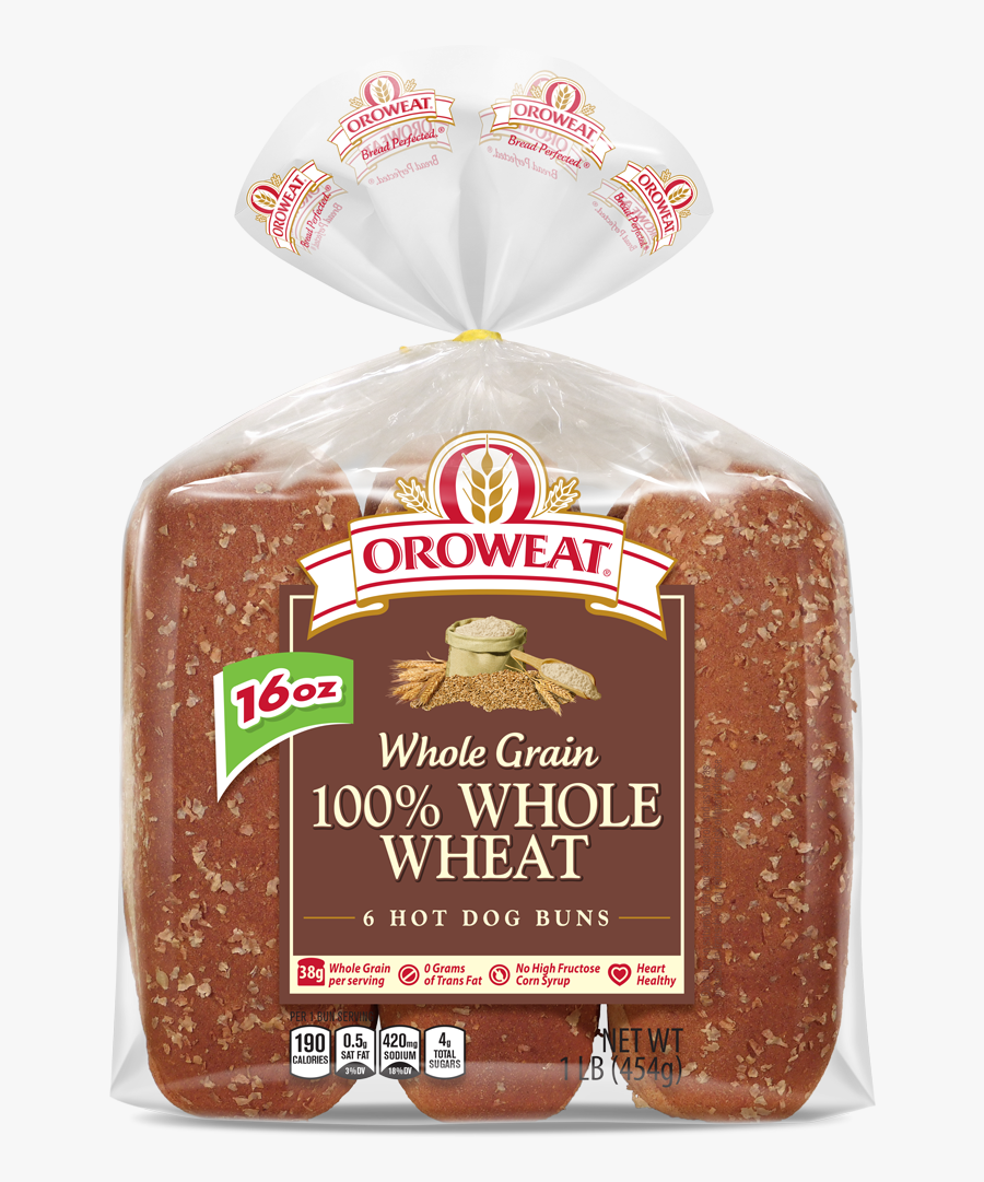 Oroweat Hot Dog Buns, Transparent Clipart