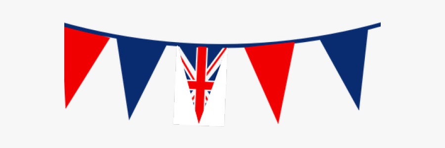 Red White And Blue Bunting Clip Art, Transparent Clipart