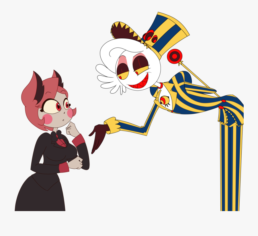 Starlette Isn’t Sure What To Make Of The Conductor, - Cartoon, Transparent Clipart