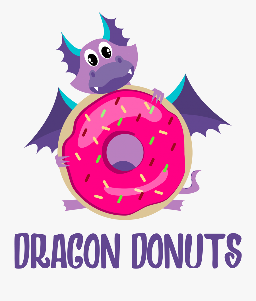 Dragon Donut Clipart, Transparent Clipart