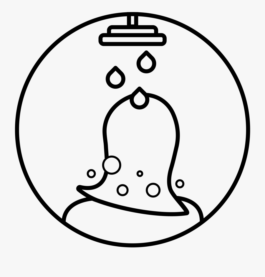 Wet Hair Clipart, Transparent Clipart