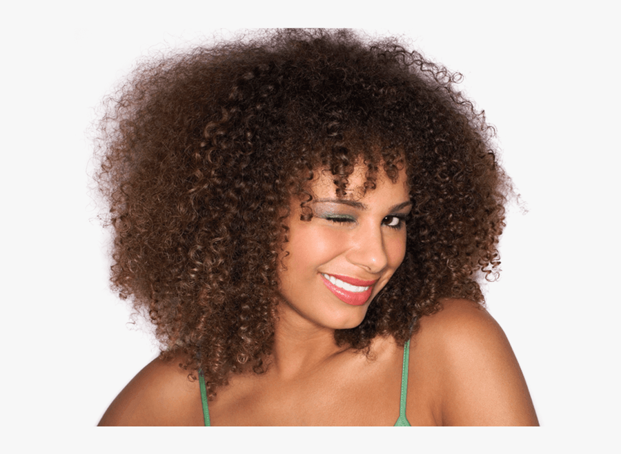 Slide1 - Women With Curly Hair Png, Transparent Clipart