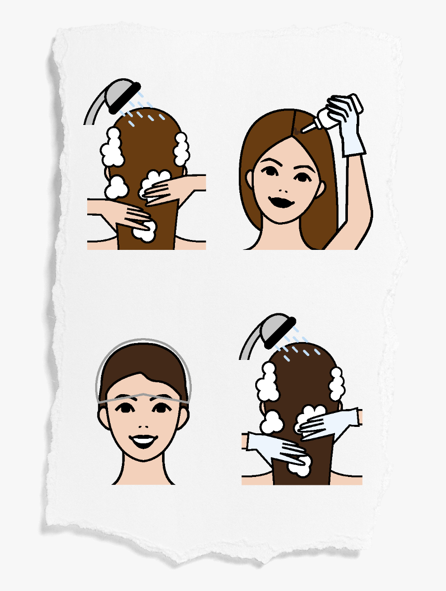 How To Colour Your Hair At Home With Tints Of Nature - Colour Hair Home Gloves Using, Transparent Clipart