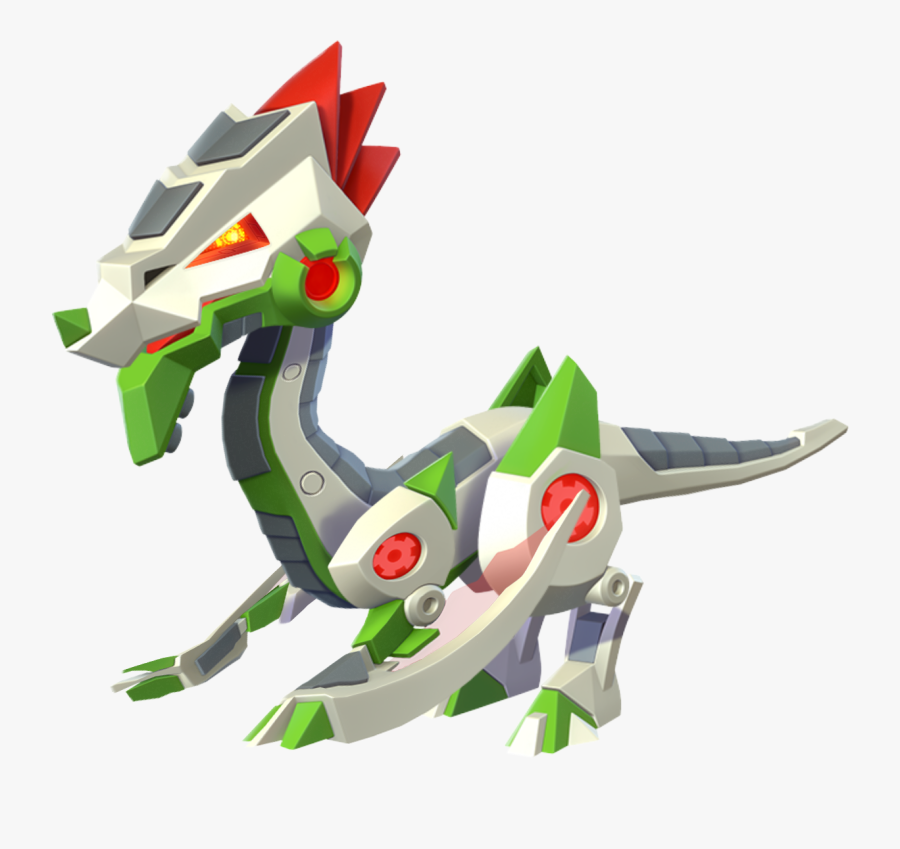 Robotic Dragon Transparent Background Png - Dragon Mania Legends Dragon Cyborg, Transparent Clipart