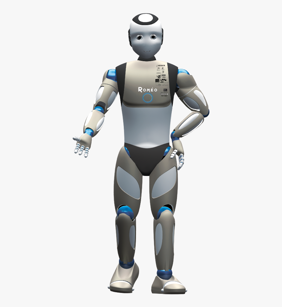 Robot Png Transparent - Romeo Humanoid Robot, Transparent Clipart