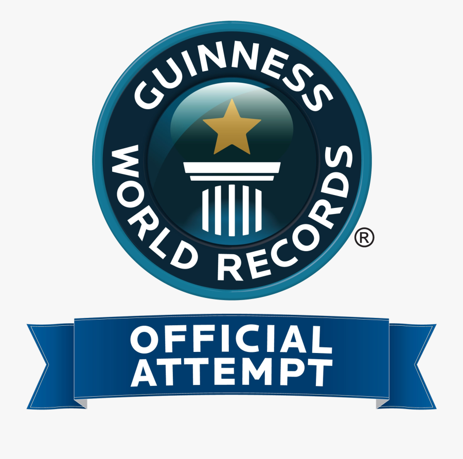 Guinness World Record Logo Png, Transparent Clipart