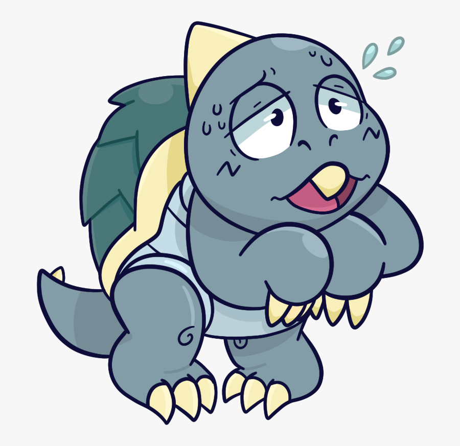 Bartholomew The Shy Shelled Monster - Cartoon, Transparent Clipart