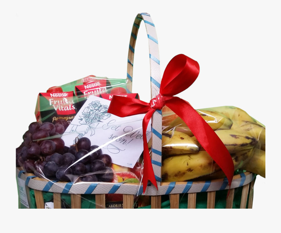 Fresh Fruit Gift Basket - Mishloach Manot, Transparent Clipart
