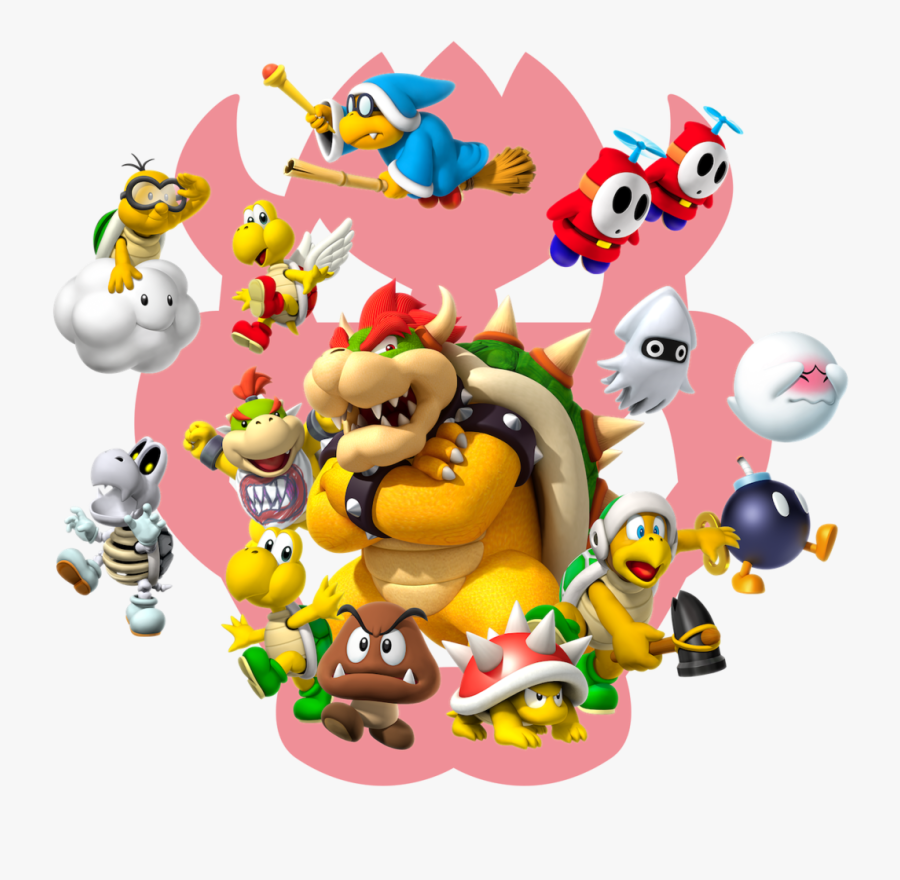 Super Mario Koopa, Transparent Clipart
