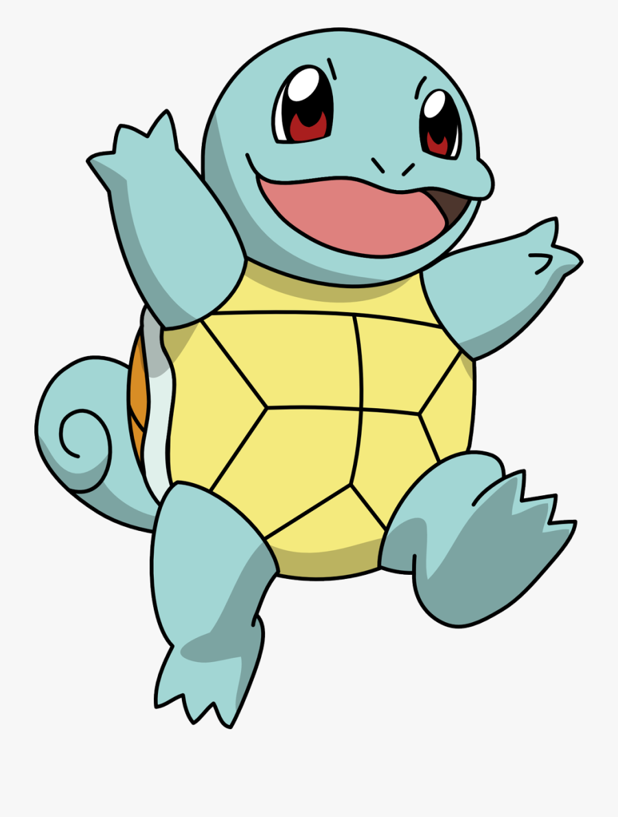 Pokemon Squirtle, Transparent Clipart