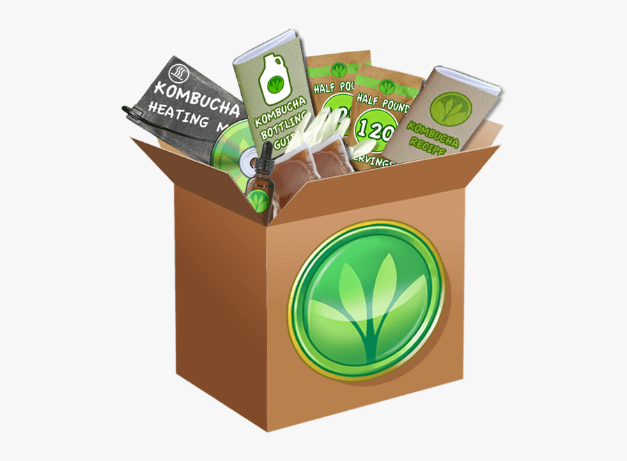 Kombucha Mushroom Kit Super Deluxe Package, Transparent Clipart