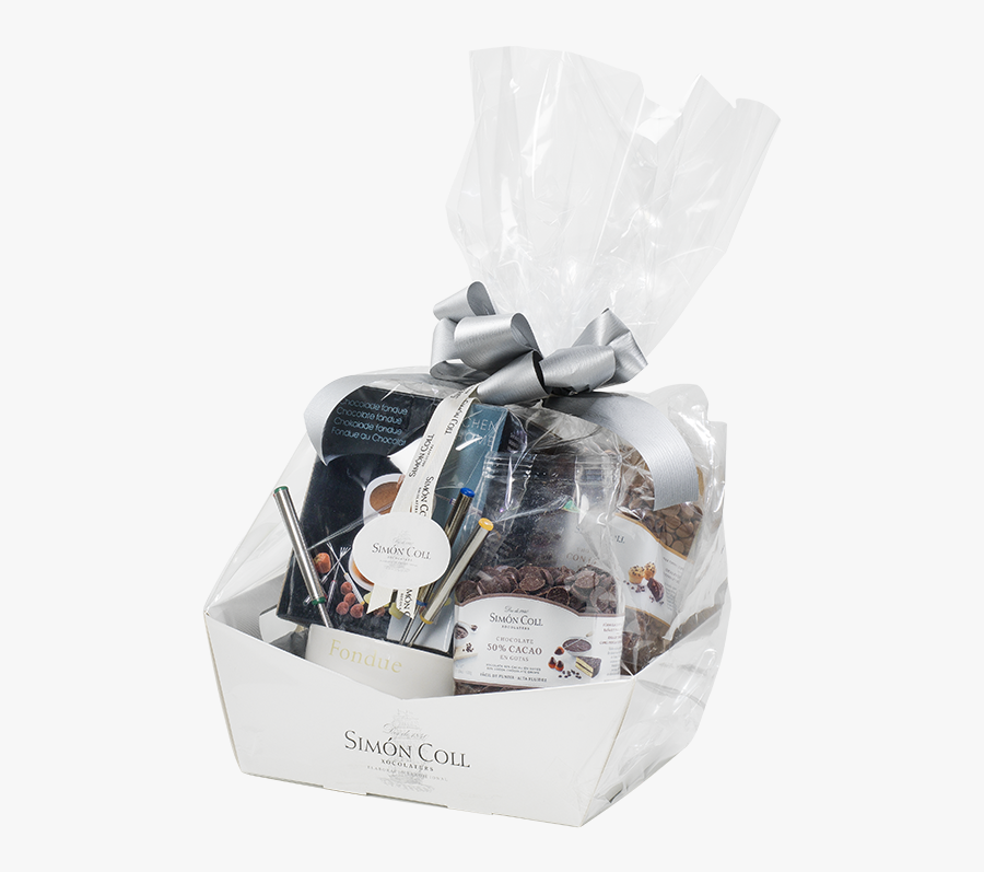 Chocolate Drops Fondue Gift Set - Mishloach Manot, Transparent Clipart