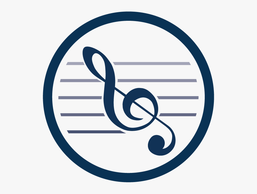 Image Of Musical Note - Treble Clef, Transparent Clipart