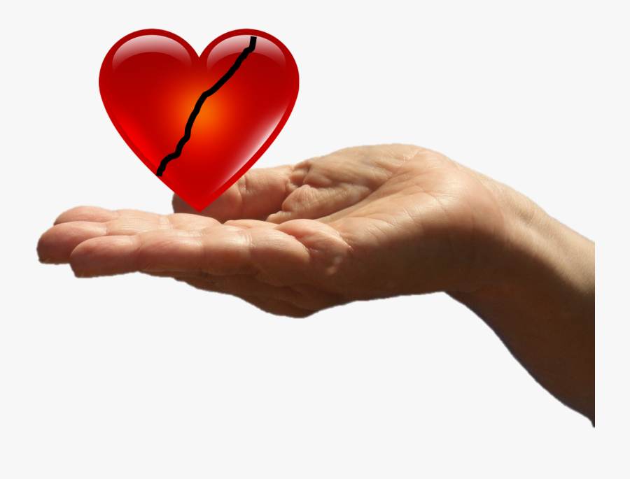 Transparent Finger Heart Png - Someone Putting Their Hand Out, Transparent Clipart