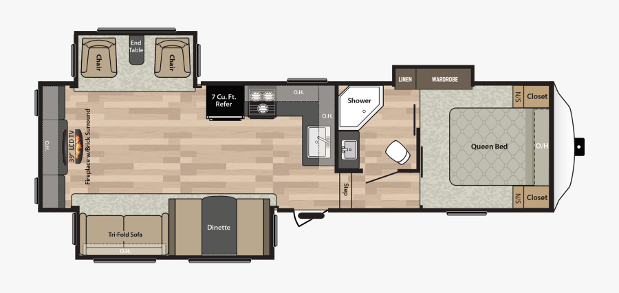 Keystone Springdale 253fwre, Transparent Clipart