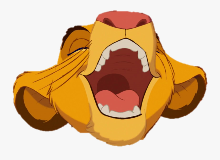 Lion King Simba Laugh, Transparent Clipart