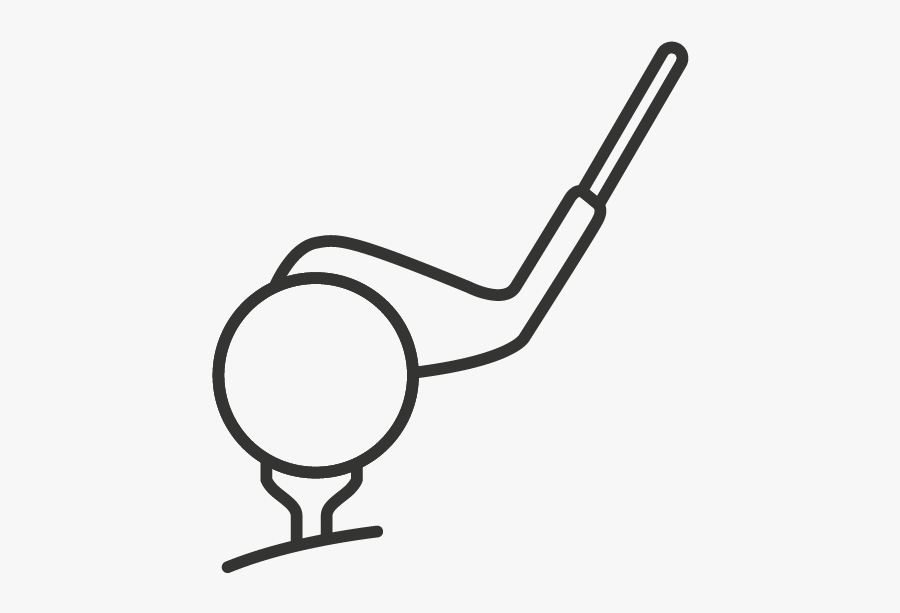 Golf Ball, Transparent Clipart