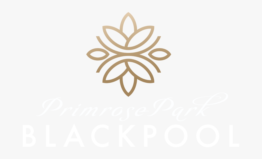 Modern Floral Logo, Transparent Clipart