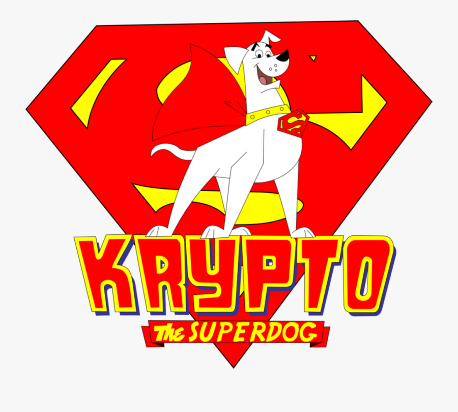 Krypto The Superdog Tv Show Logo By - Krypto The Superdog Logo, Transparent Clipart