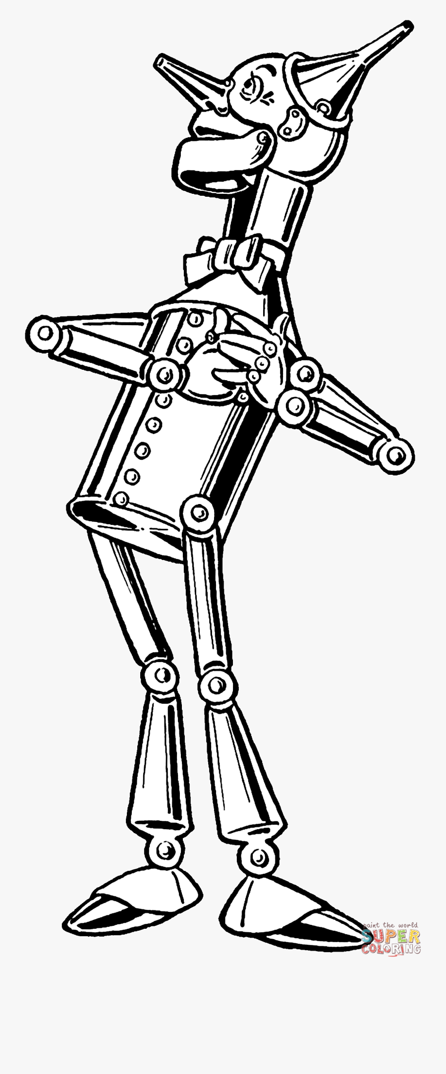 Wonderful Wizard Of Oz Tin Man, Transparent Clipart