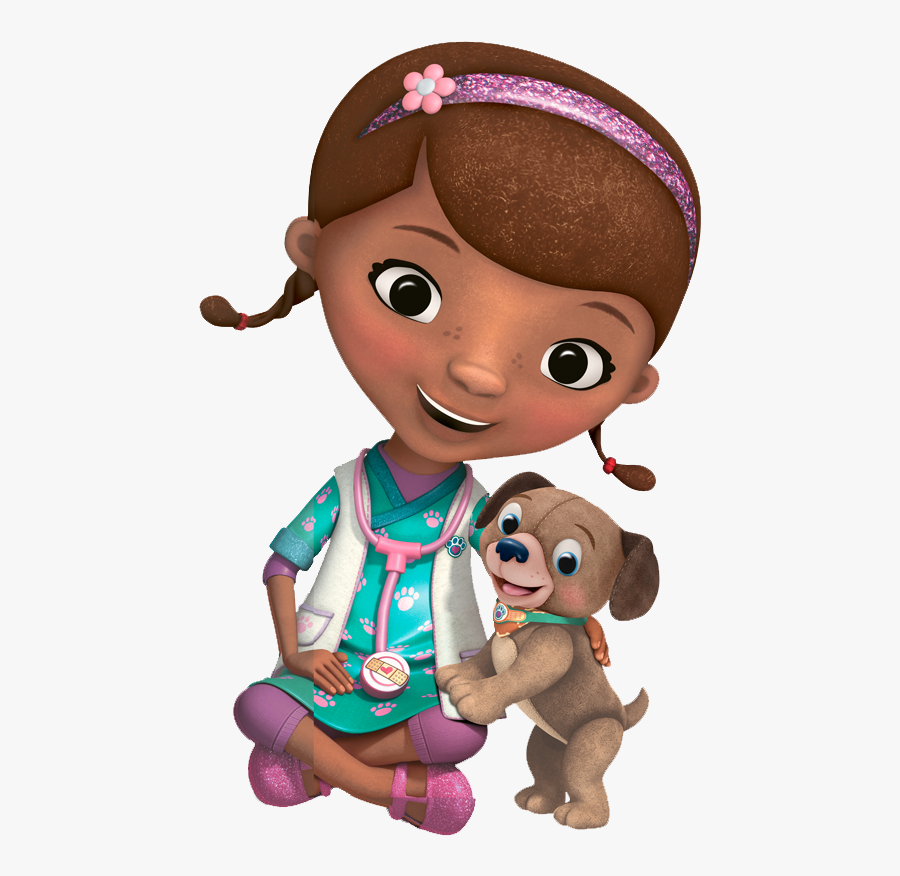 Doc Mcstuffins Doc Pet Vet - Doc Mcstuffins Dog Findo, Transparent Clipart