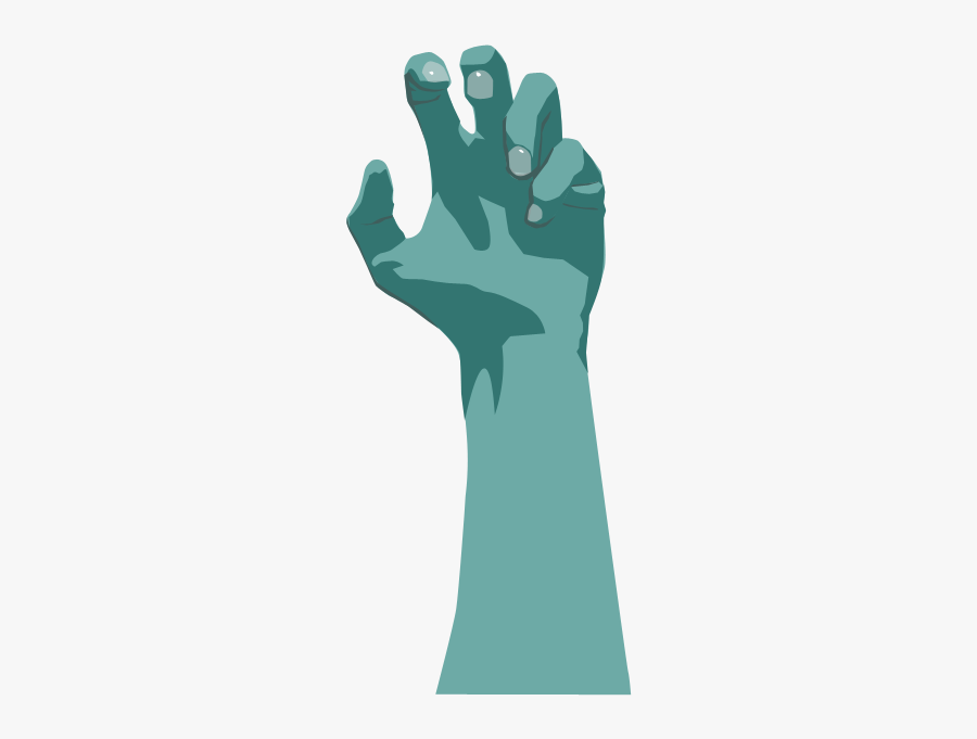 Zombie Vector Arm - Zombie Hands Vector Png, Transparent Clipart