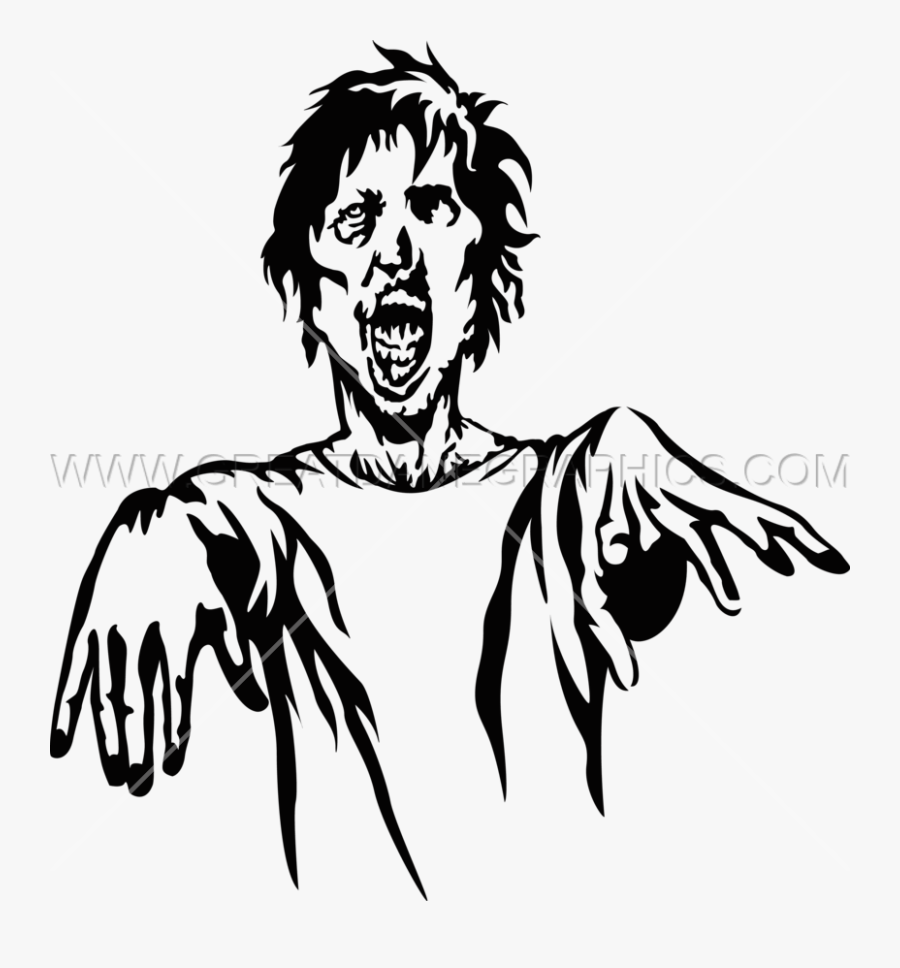 Walk Production Ready Artwork - Zombie Walk Art, Transparent Clipart