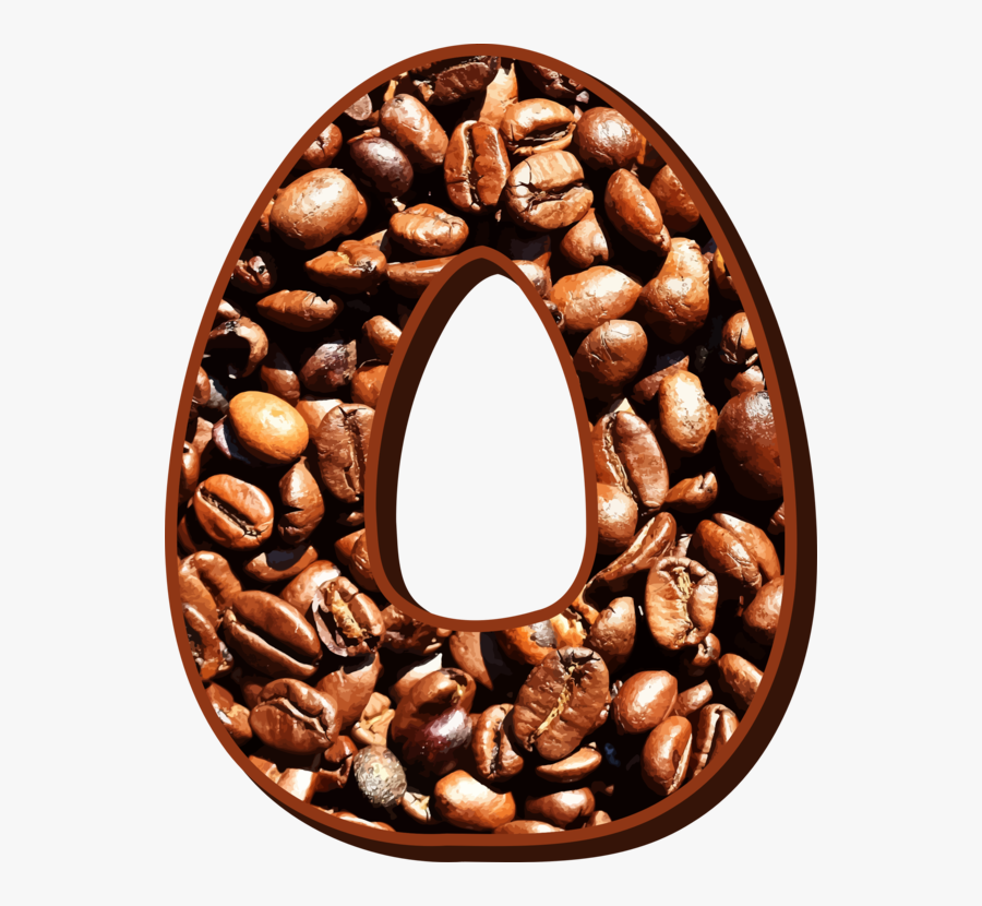 Coffee,commodity,food - Letter O Coffee Bean Png, Transparent Clipart