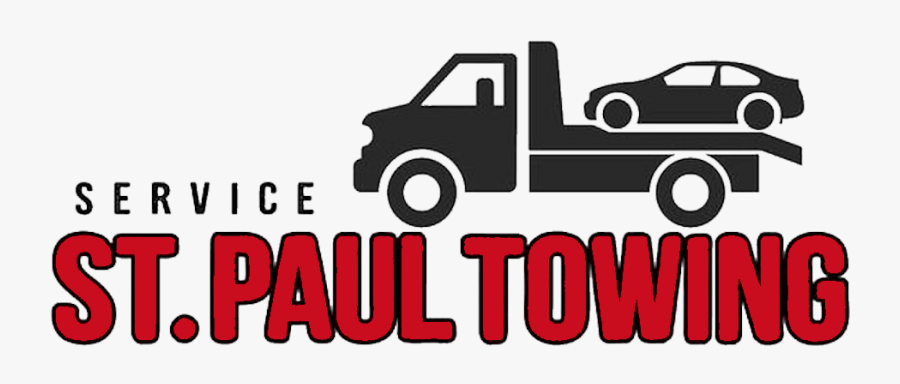 Saint Paul Towing - Towing Logo, Transparent Clipart