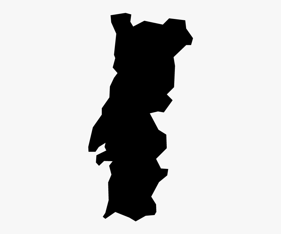 Portugal Map Flag, Transparent Clipart