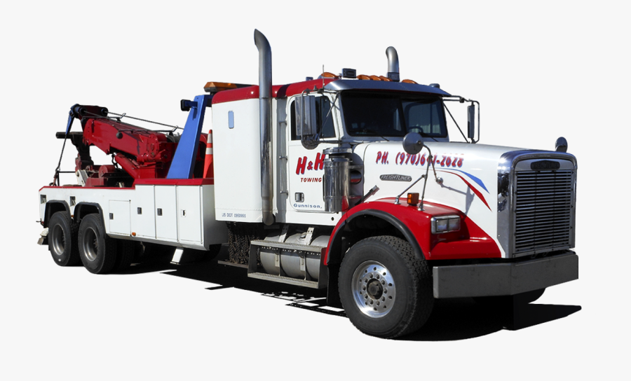 Trailer Truck, Transparent Clipart